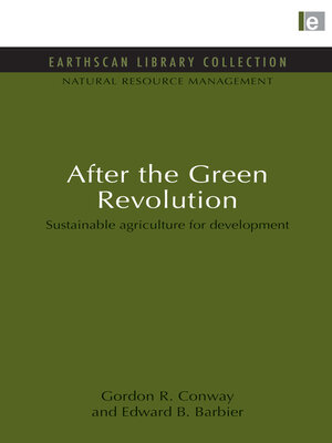 cover image of After the Green Revolution